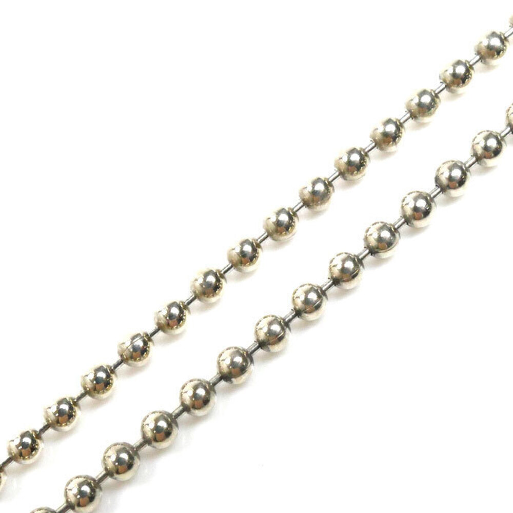 Tiffany Co Silver Ball Chain Necklace